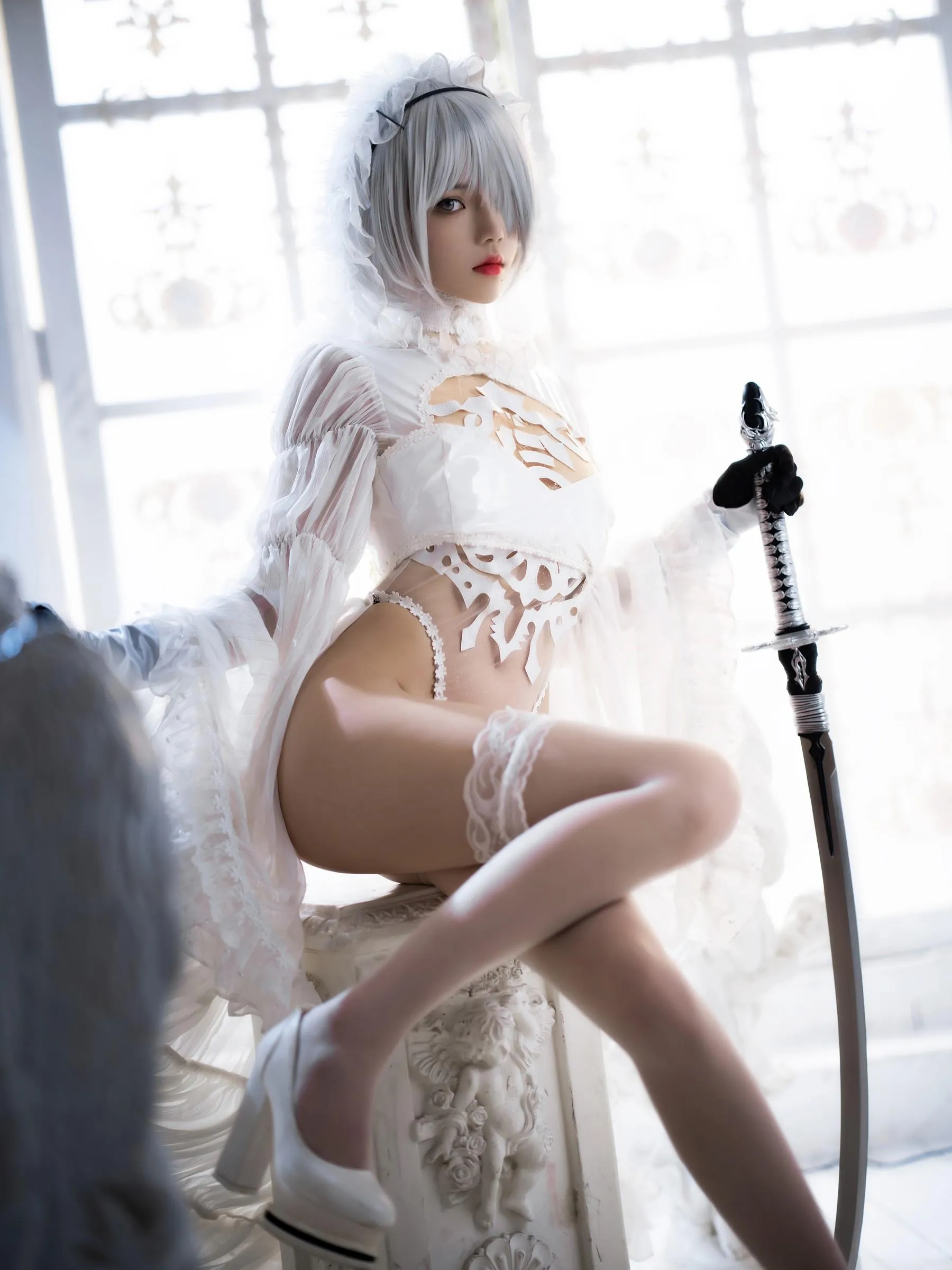 桜桃喵 – NO.160 2b花嫁 [69P]插图9